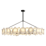 Aurelia Cloud Stone LED Chandelier in Copper | Modern Luxury Ceiling Light
