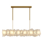 Aurelia Cloud Stone LED Chandelier in Copper | Modern Luxury Ceiling Light