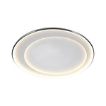Lumina Round LED Flush Mount Ceiling Light in Matte White