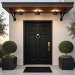 Lumina Mushroom LED Outdoor Wall Sconce – Waterproof Modern Garden Light