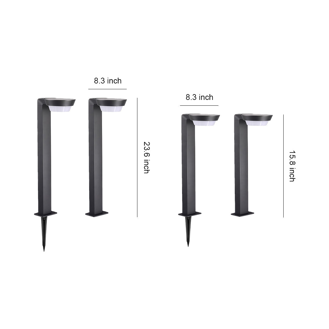 Modern Aluminum LED Path Light for Outdoor Walkways and Courtyards