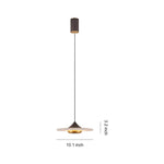 Marble UFO LED Pendant Light – Modern Minimalist Hanging Lamp