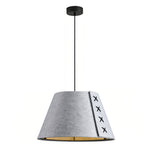 Blue Felt Pendant Light with Acoustic Design for Modern Interiors