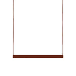 Nordic Minimalist Linear Pendant Light with Adjustable Height