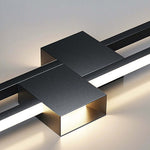 Modern Iron LED Linear Wall Sconce, Horizontal or Vertical Mount
