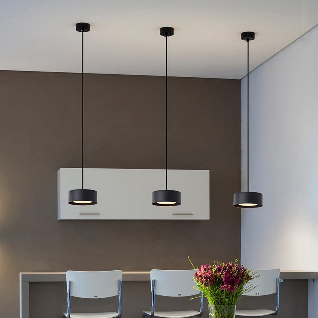 Modern Minimalist Iron Round Chandelier For Living Room Dining Room Cafe