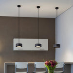 Modern Minimalist Iron Round Chandelier For Living Room Dining Room Cafe