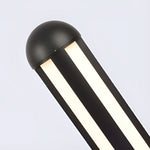 Cylindrical LED Bollard Pathway Lights in Minimalist Aluminum for Modern Outdoor Spaces