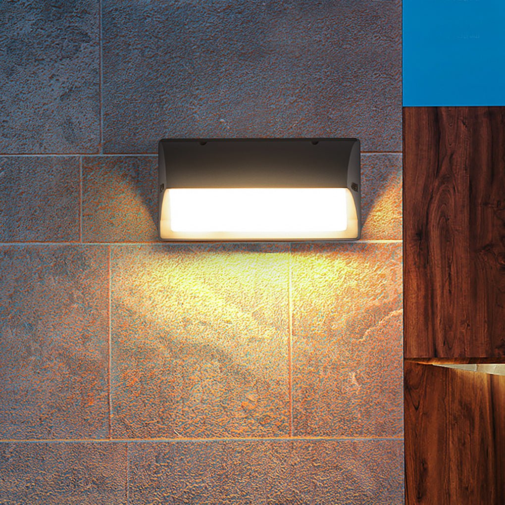 Modern Minimalist Led Waterproof Wall Light For Outdoor Villa Courtyard Balcony