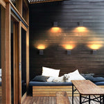 Modern Minimalist Outdoor Led Waterproof Exterior Wall Light For Courtyard Fence