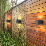 Modern Minimalist Outdoor Led Waterproof Exterior Wall Light For Courtyard Fence
