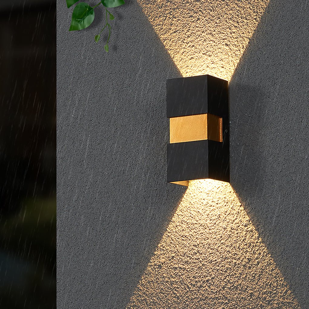Modern Minimalist Outdoor Led Waterproof Wall Light For Villa Balcony Aisle Lighting