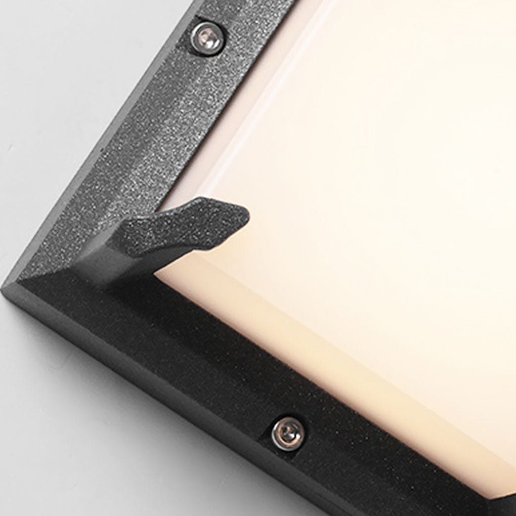 Modern Minimalist Outdoor Waterproof Led Wall Light For Patio Balcony Garden