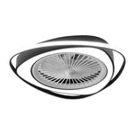 Modern Minimalist Stepless Dimming Invisible Ceiling Fan Light For Bedroom