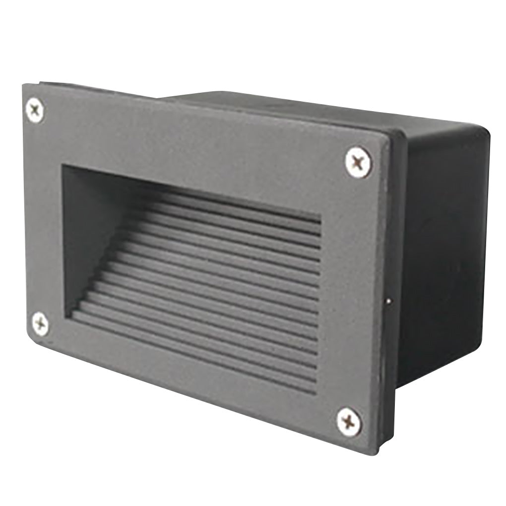 Modern Minimalist Waterproof Embedded Step Lights Wall Decorative Lamp For Outdoor Stairway
