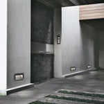 Modern Minimalist Waterproof Embedded Step Lights Wall Decorative Lamp For Outdoor Stairway