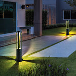 Modern Circular LED Bollard Light for Pathways & Gardens