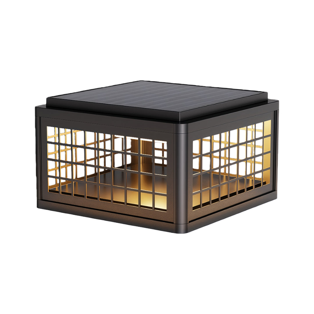 Modern Outdoor Pillar Lights Waterproof Aluminum Garden Post Lighting