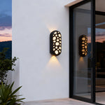 Nordic Minimalist Outdoor Up Down Wall Sconce with Dual LED Lighting