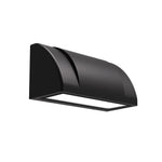 Luma Geometric Outdoor Wall Sconce with Warm LED Illumination