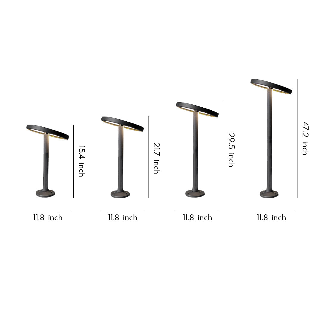 Modern Outdoor Path Lights | Waterproof Landscape Lighting in Black