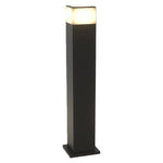 Modern Square Outdoor Bollard Light for Pathways & Gardens