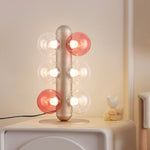 Aurelia Glass Bubble Table Lamp – Nordic Minimalist LED Desk Light