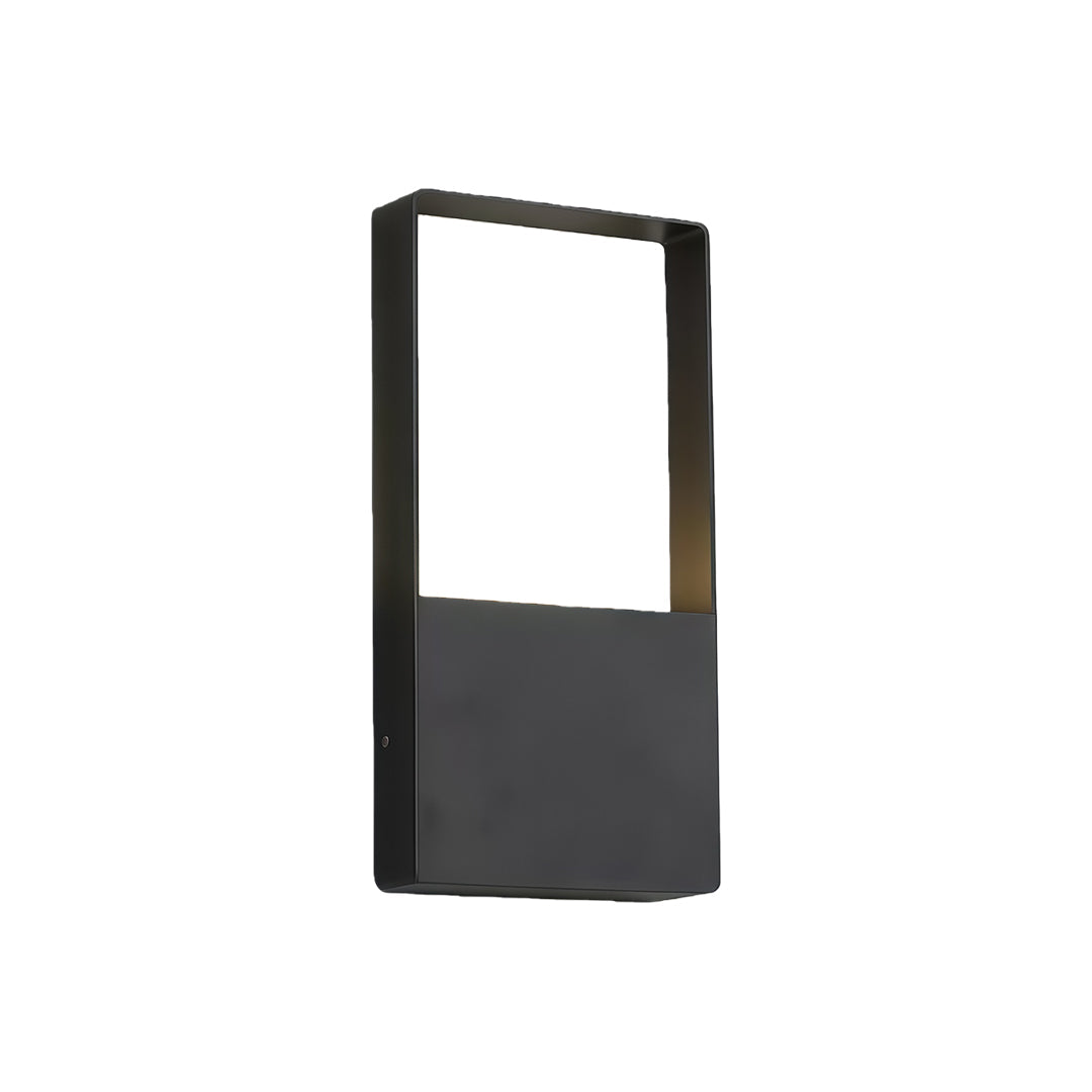 Modern Outdoor Wall Sconce with Integrated LED – Waterproof Architectural Lighting