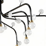 Modern Retro Adjustable LED Chandelier with Acrylic Shade