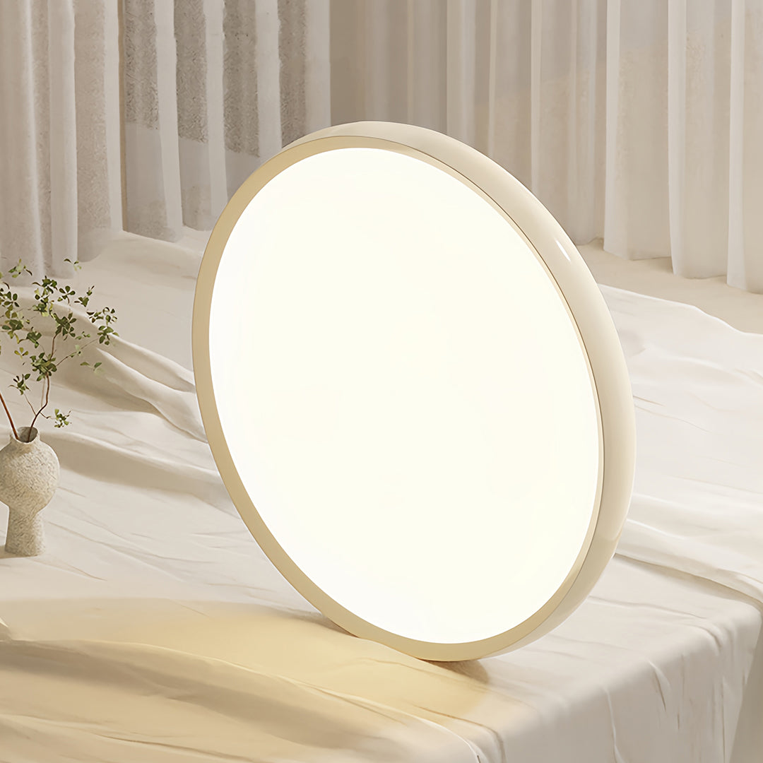 Twisted Full-Spectrum LED Semi Flush Mount Ceiling Light in Modern Finishes
