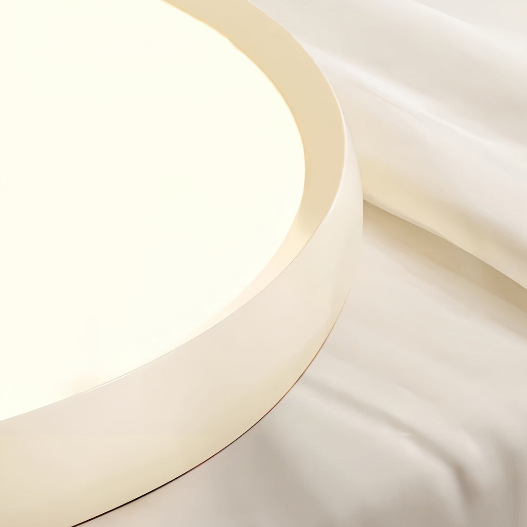 Twisted Full-Spectrum LED Semi Flush Mount Ceiling Light in Modern Finishes