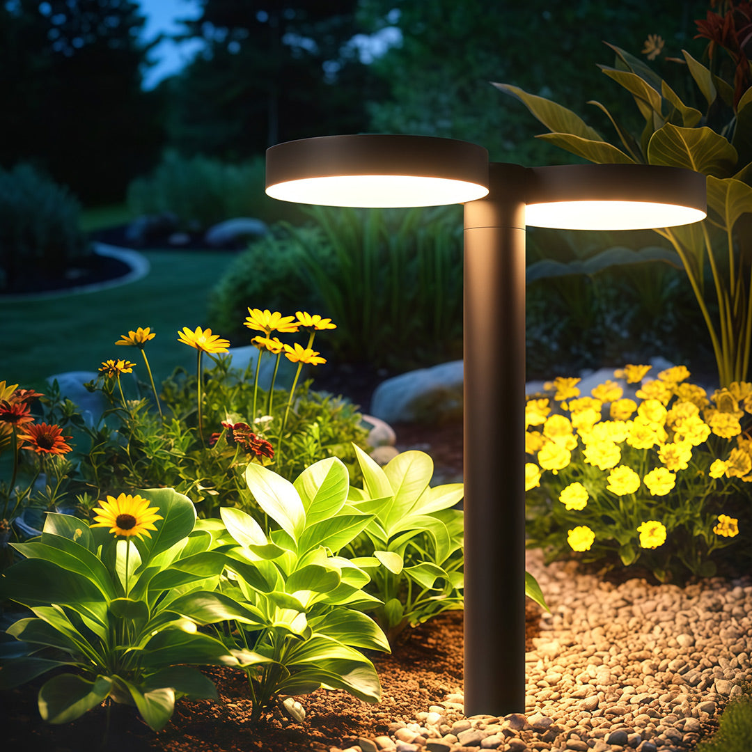 Modern Solar Path Lights Outdoor Waterproof Landscape Lighting