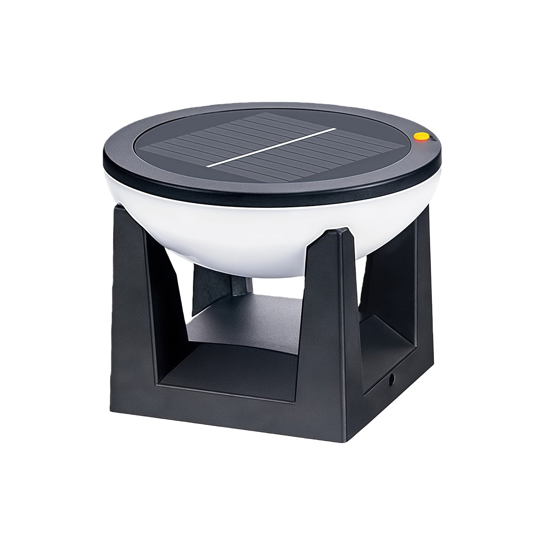 Solar Bollard Landscape Light with Three Color Temperatures for Garden Paths