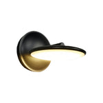 Swivel Wall Sconce in Die-Cast Aluminum with Warm LED Light, IP65 Waterproof Outdoor Fixture