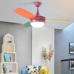 Modern Variable Frequency 6 Gear Wind Speed Ultra Silent Kids Ceiling Fan