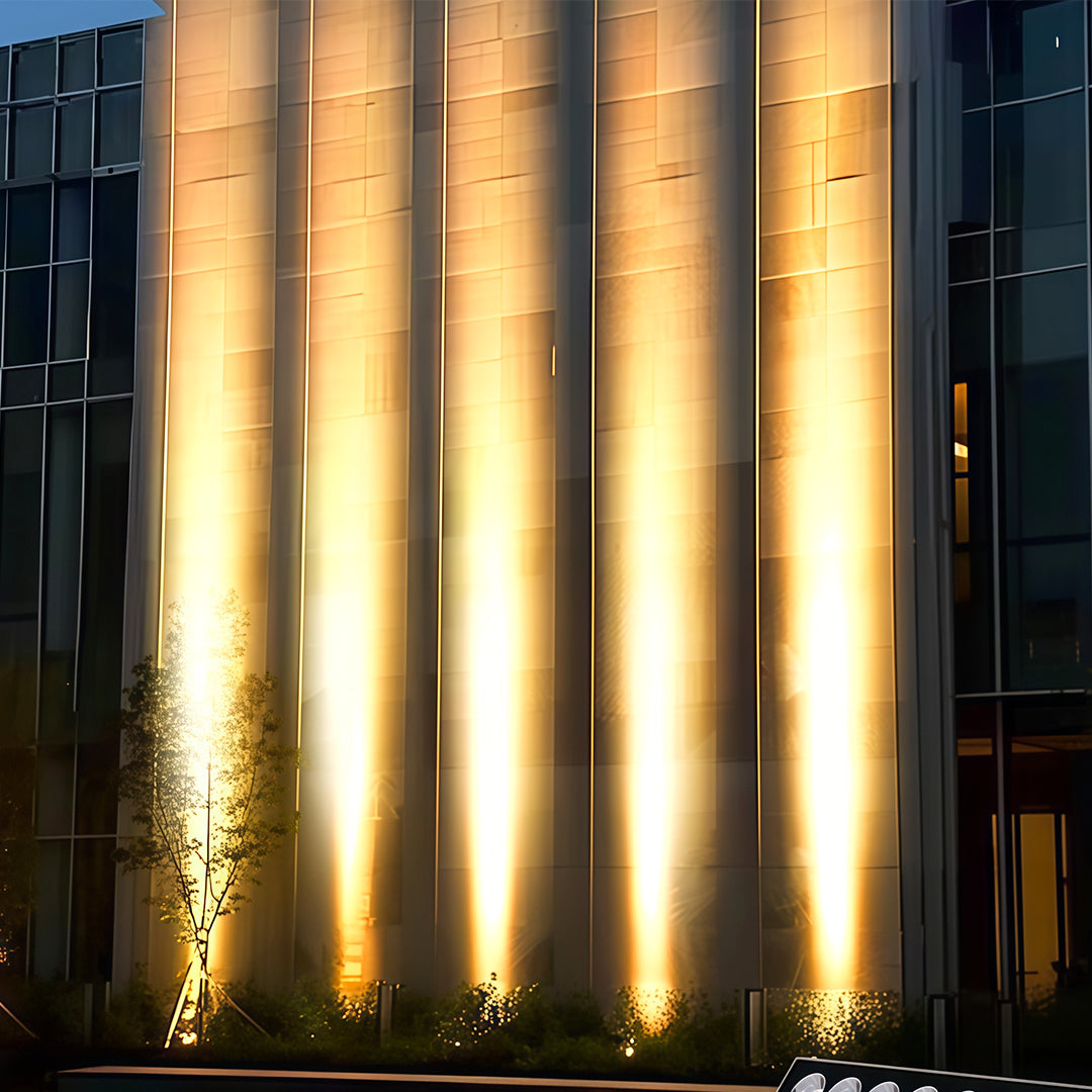 Architectural Square LED Wall Wash Light – IP67 Waterproof Outdoor Luminaire