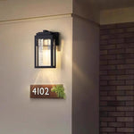 Lumière Crystal Outdoor Wall Sconce — Waterproof LED Architectural Lighting