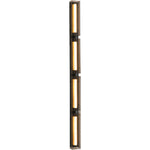 Modular Linear LED Wall Sconce in Matte Black