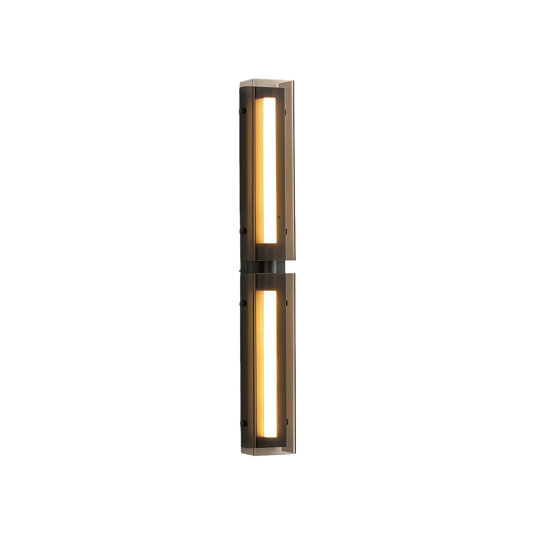Modular Linear LED Wall Sconce in Matte Black