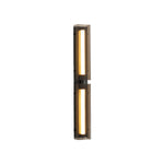 Modular Linear LED Wall Sconce in Matte Black