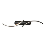 Sculptural S-Shape LED Wall Sconce with Three Color Temperatures