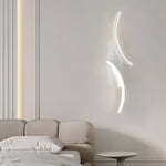 Sculptural S-Shape LED Wall Sconce with Three Color Temperatures