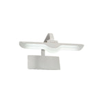 Lumen White LED Vanity Light Bar with Adjustable Heads for Modern Bathrooms