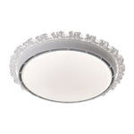Minimalist Bladeless Ceiling Fan with Dimmable LED Light