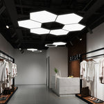 Hexaform LED Chandelier – Modern Geometric Pendant Light