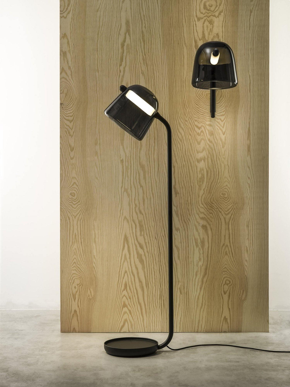 Penumbra Wall Sconce in Handblown Glass with Integrated LED