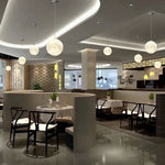 Lunar Sphere Pendant Light — Modern Moon-Inspired Ceiling Lamp