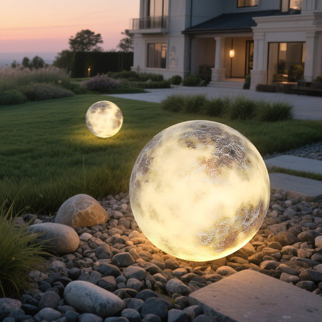 Lunar Glow Waterproof LED Landscape Light for Modern Gardens
