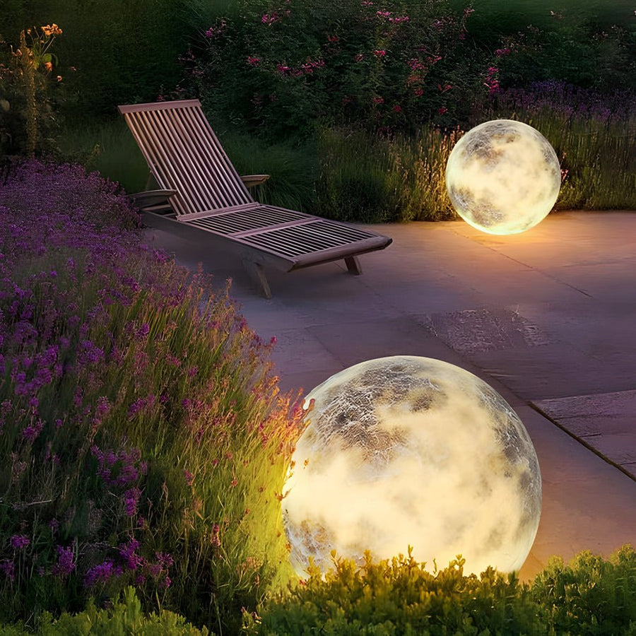 Lunar Glow Waterproof LED Landscape Light for Modern Gardens