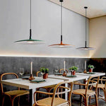 Lumina Circular LED Pendant Light in Metal Finishes